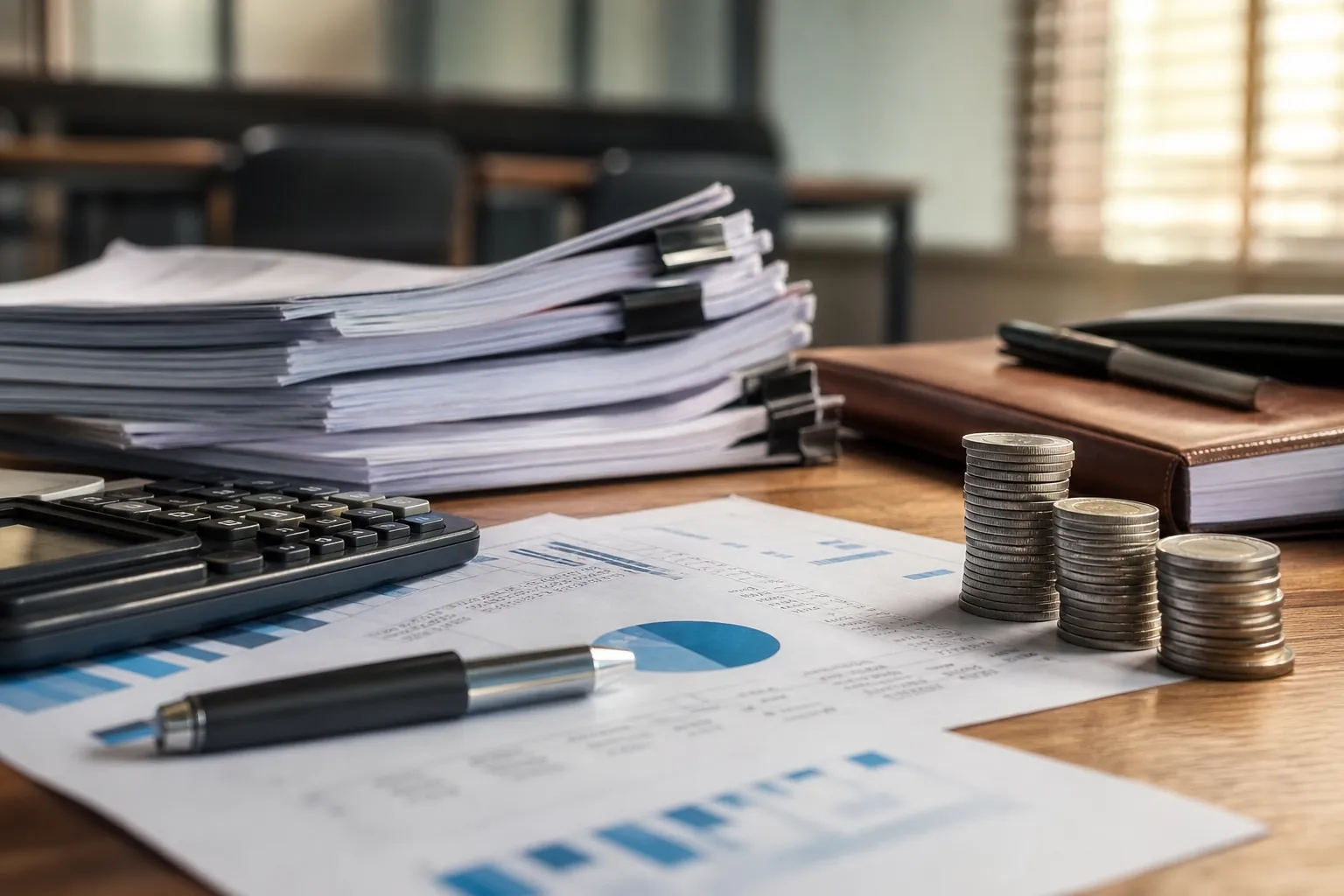 Editorial illustration of How Should a Family Business Prepare Financially for a Management Buyout? in United States