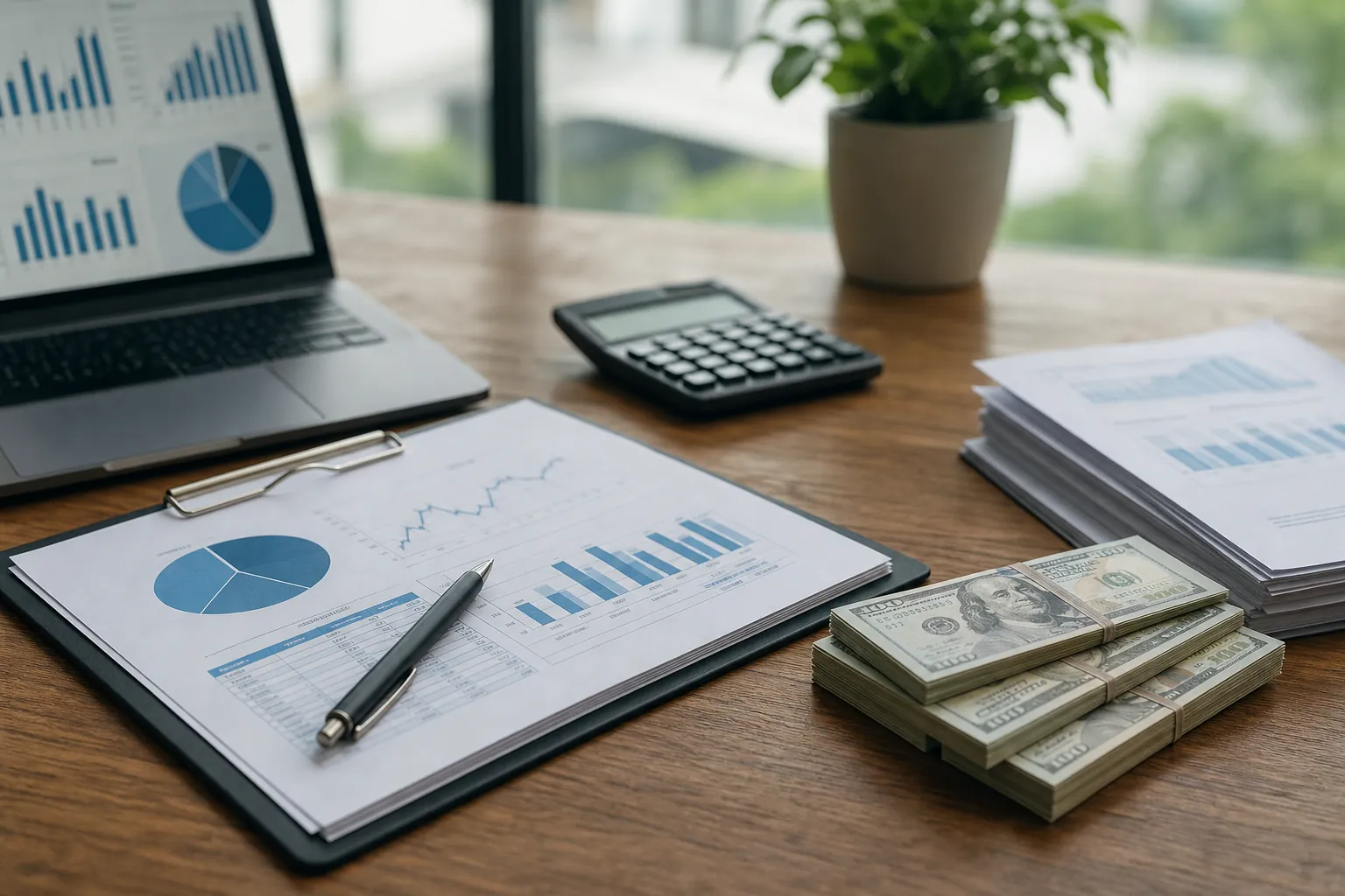 Build visibility into cash and profitability in United States Editorial illustration of Build visibility into cash and profitability in United States