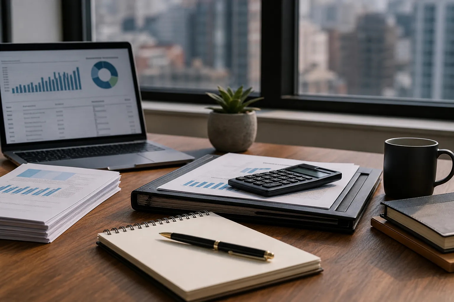 How a fractional CFO can strengthen an accounting firm in United States Editorial illustration of How a fractional CFO can strengthen an accounting firm in United States