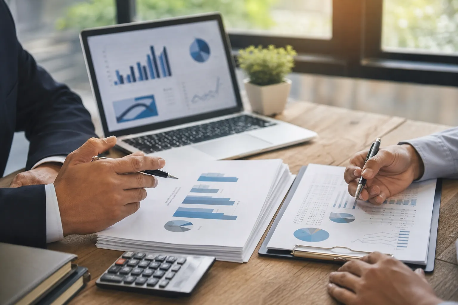 Preparing your business for bank financing with fractional CFO support in United States Editorial illustration of Preparing your business for bank financing with fractional CFO support in United States