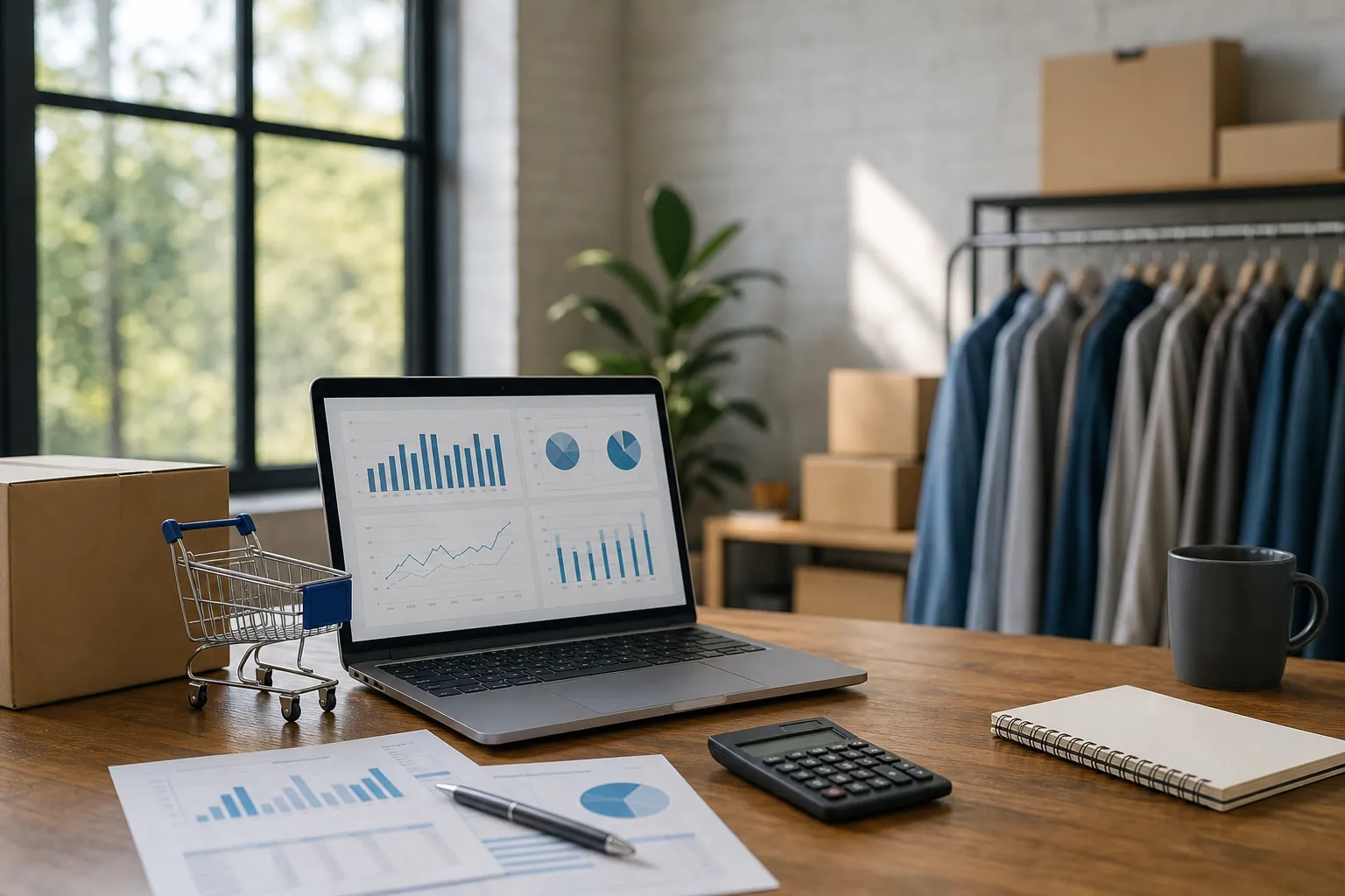 How a fractional CFO supports ecommerce growth and exit readiness in United States Editorial illustration of How a fractional CFO supports ecommerce growth and exit readiness in United States