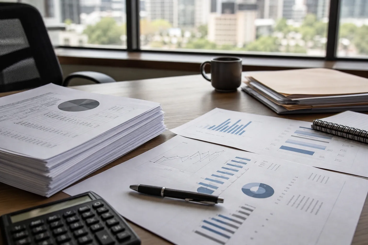 Editorial illustration of Why accounting reports may not answer strategic questions in United States