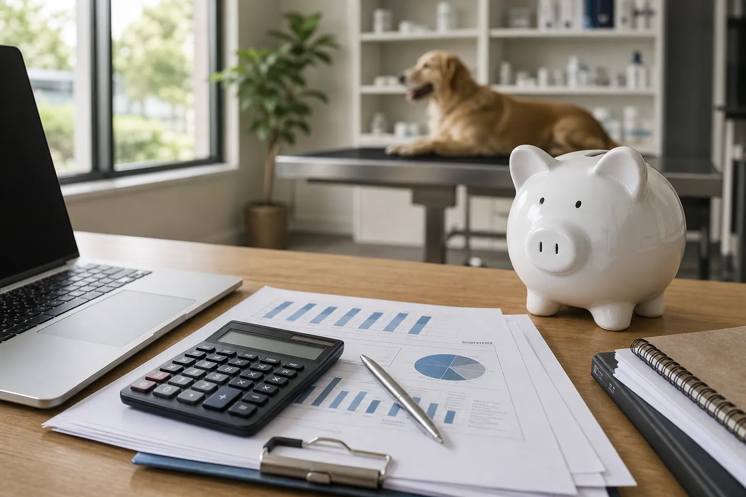 How Can a Veterinary Practice Owner Assess Financial Readiness for an Exit? in United States Editorial illustration of How Can a Veterinary Practice Owner Assess Financial Readiness for an Exit? in United States