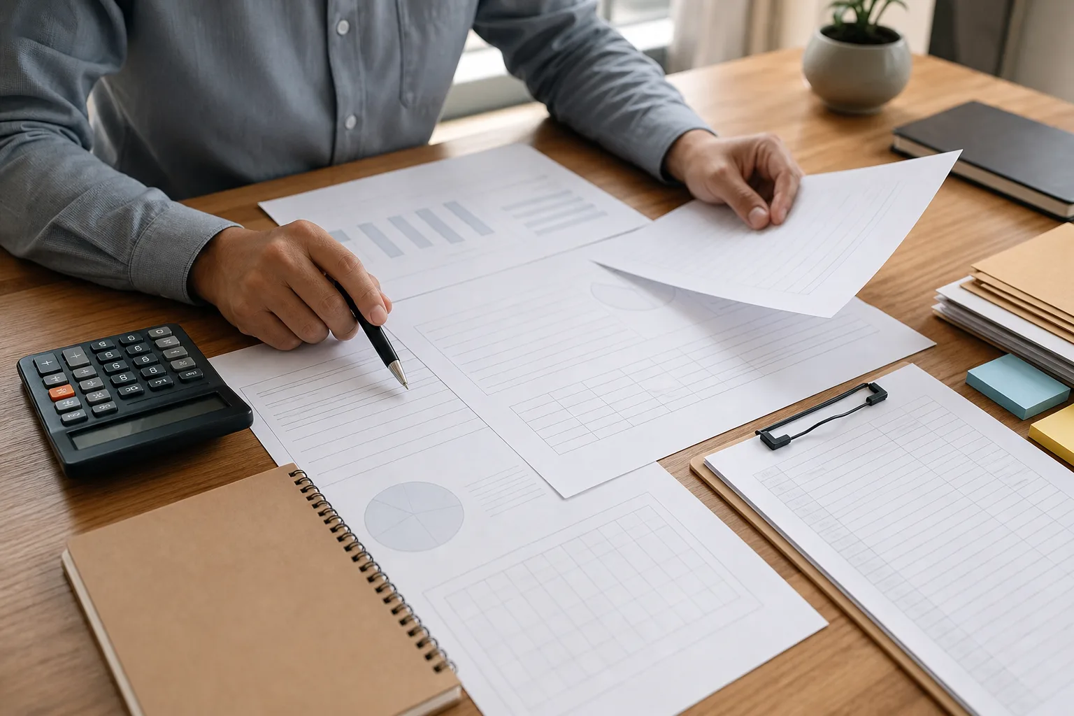 Financial planning materials for understanding job level profitability analysis